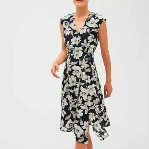 Banana Republic Petite Wrap Flower Dress